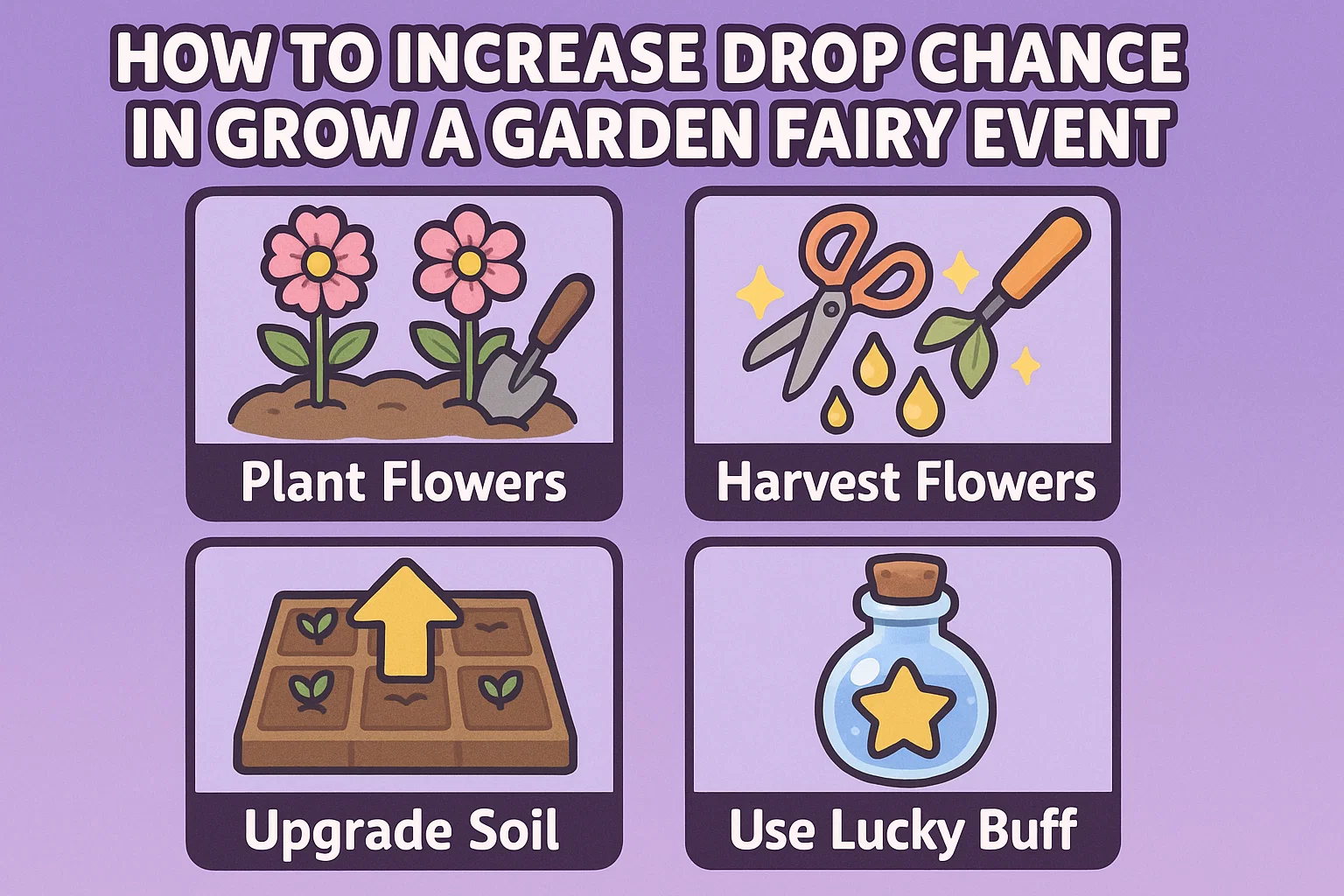 How to Increase Drop Chance in Grow A Garden Fairy Event