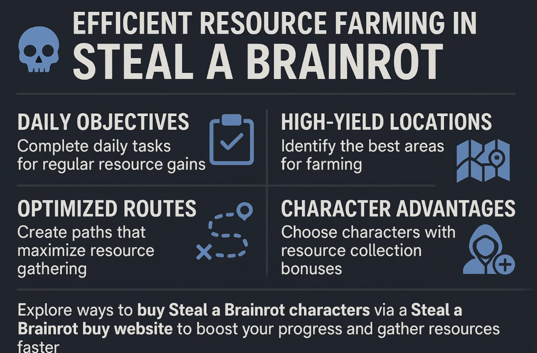 Efficient Steal A Brainrot Resource Farming Techniques
