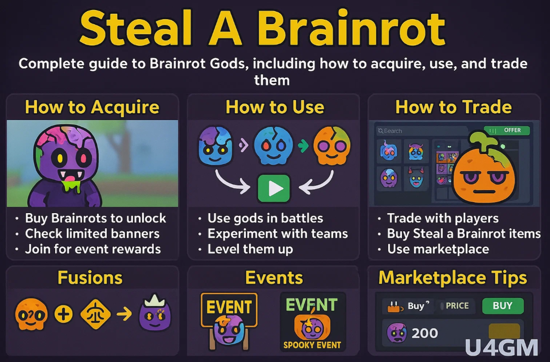Steal A Brainrot – The Complete Guide to Brainrot Gods