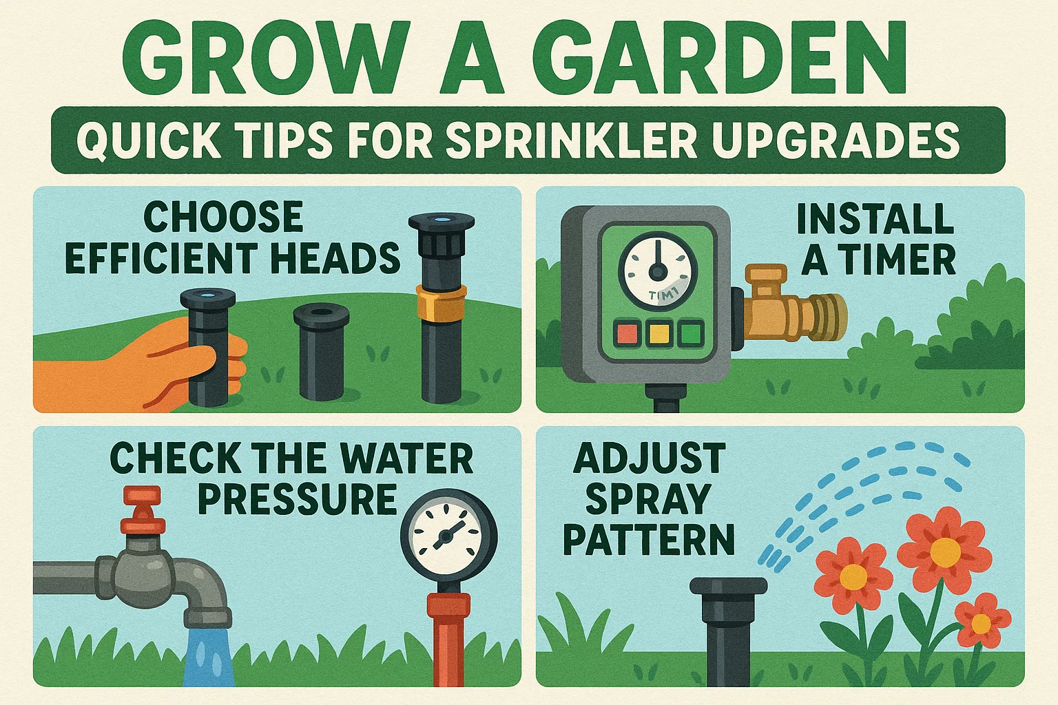Grow A Garden: Quick Tips for Sprinkler Upgrades
