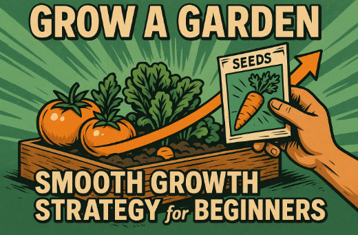 Grow A Garden Smooth Growth Strategy for Beginners