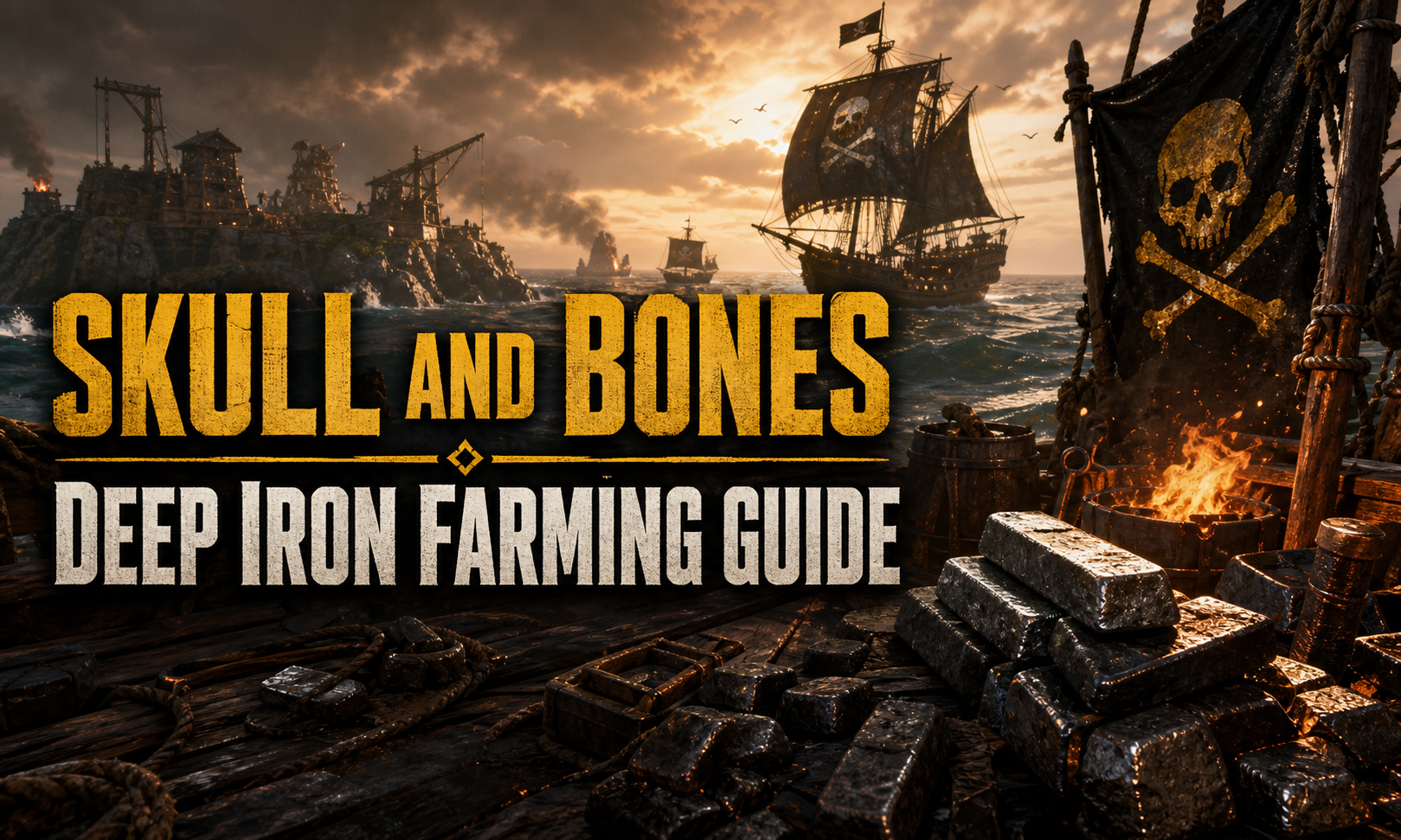 Skull and Bones Deep Iron Farming Guide